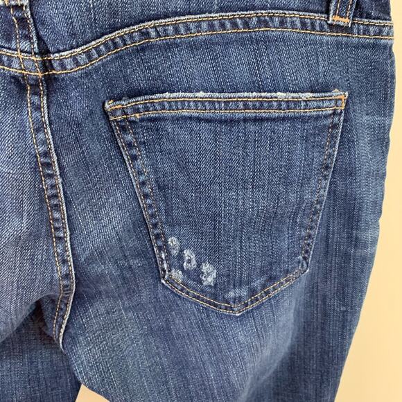 Current/Elliott The Cropped Straight Jeans - Picture 7 of 9